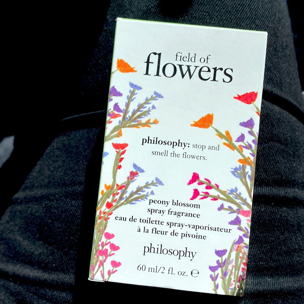 Philosophy field of flowers